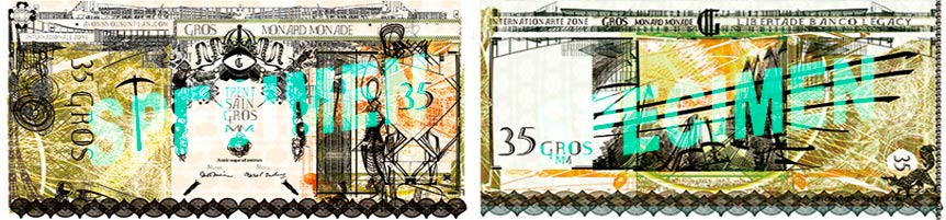 BILLET 35 GMM Fonds Gros Monard Monade pour la culture