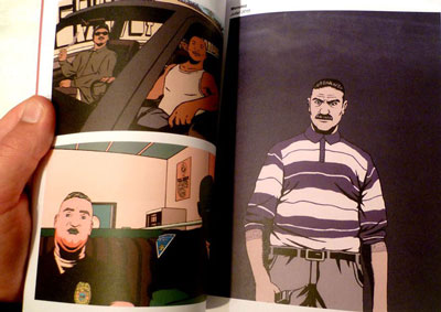 ceci est mon sketchbook extrait Nicolas Savoye Fonds GrosMM pour la culture
