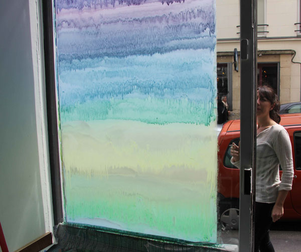 Interventions In situ vitrine art Marie Laure Gucciardi Fonds GrosMM pour la culture