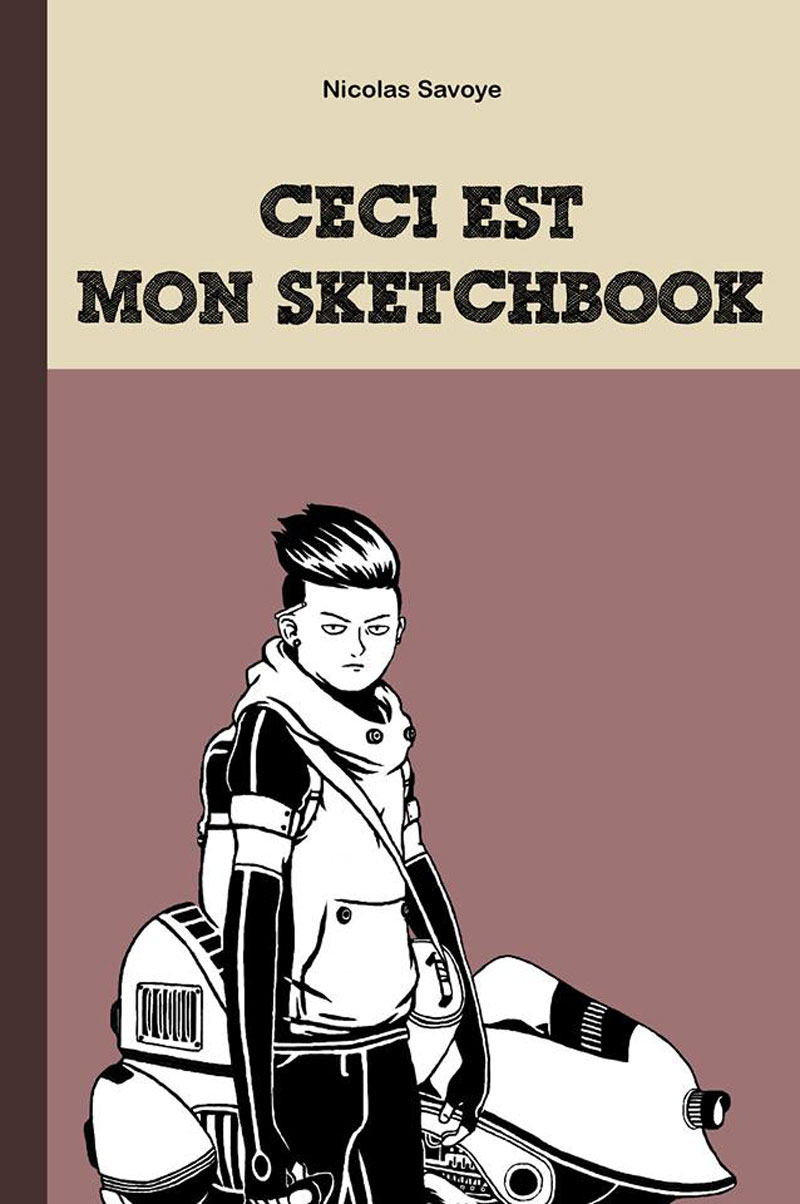 ceci est mon sketchbook Nicolas Savoye Fonds GrosMM pour la culture